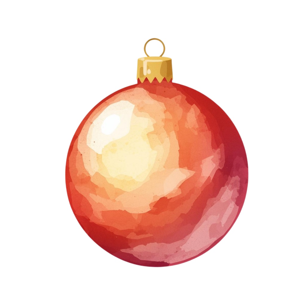 クリスマスモチーフ クリップアート20枚セット(AI生成 / 背景透過PNG)