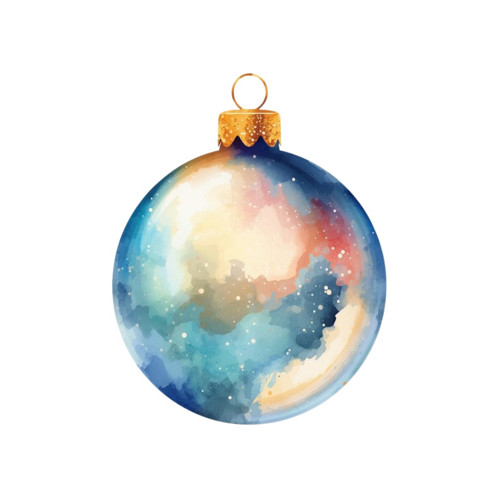 クリスマスモチーフ クリップアート20枚セット(AI生成 / 背景透過PNG)