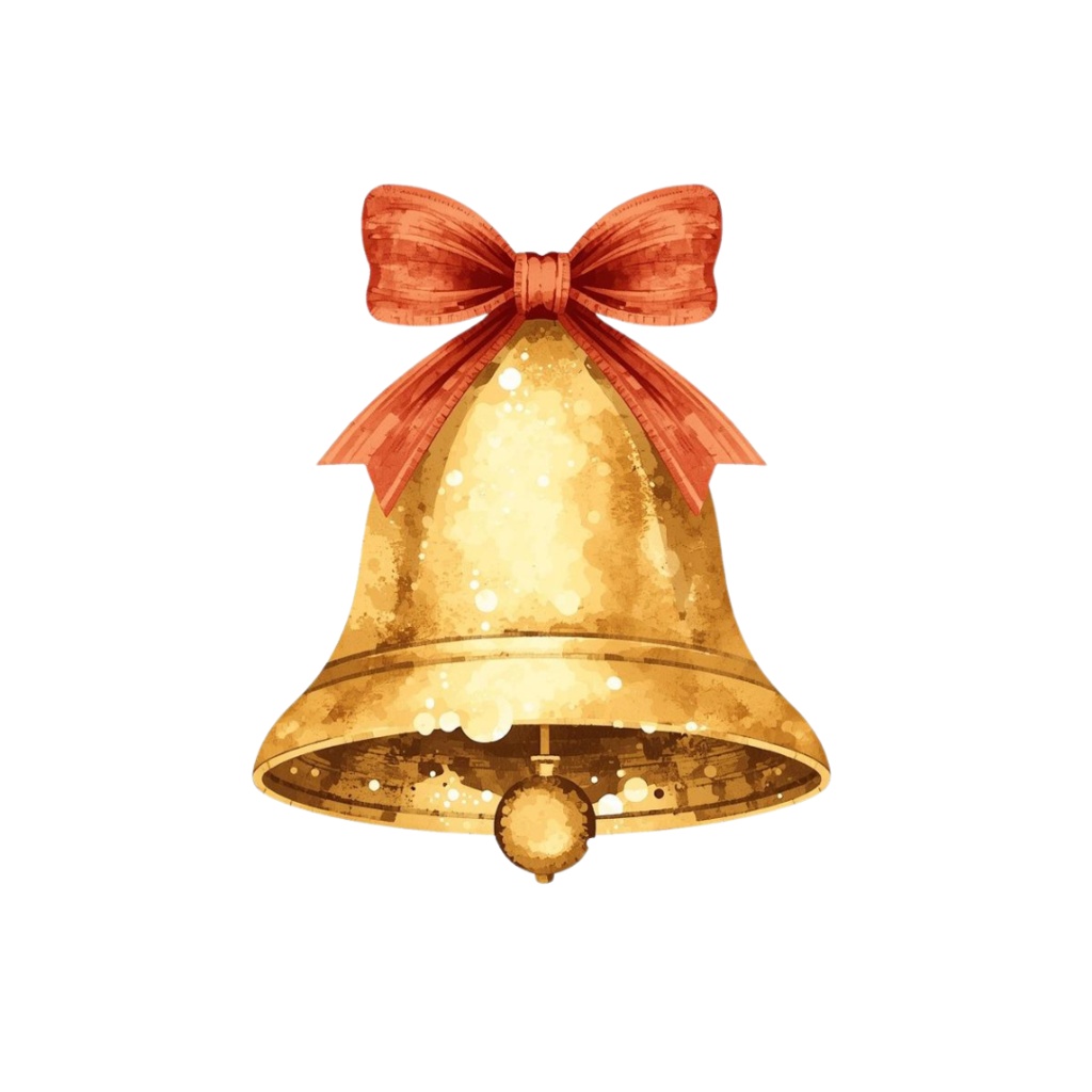 クリスマスモチーフ クリップアート20枚セット(AI生成 / 背景透過PNG)