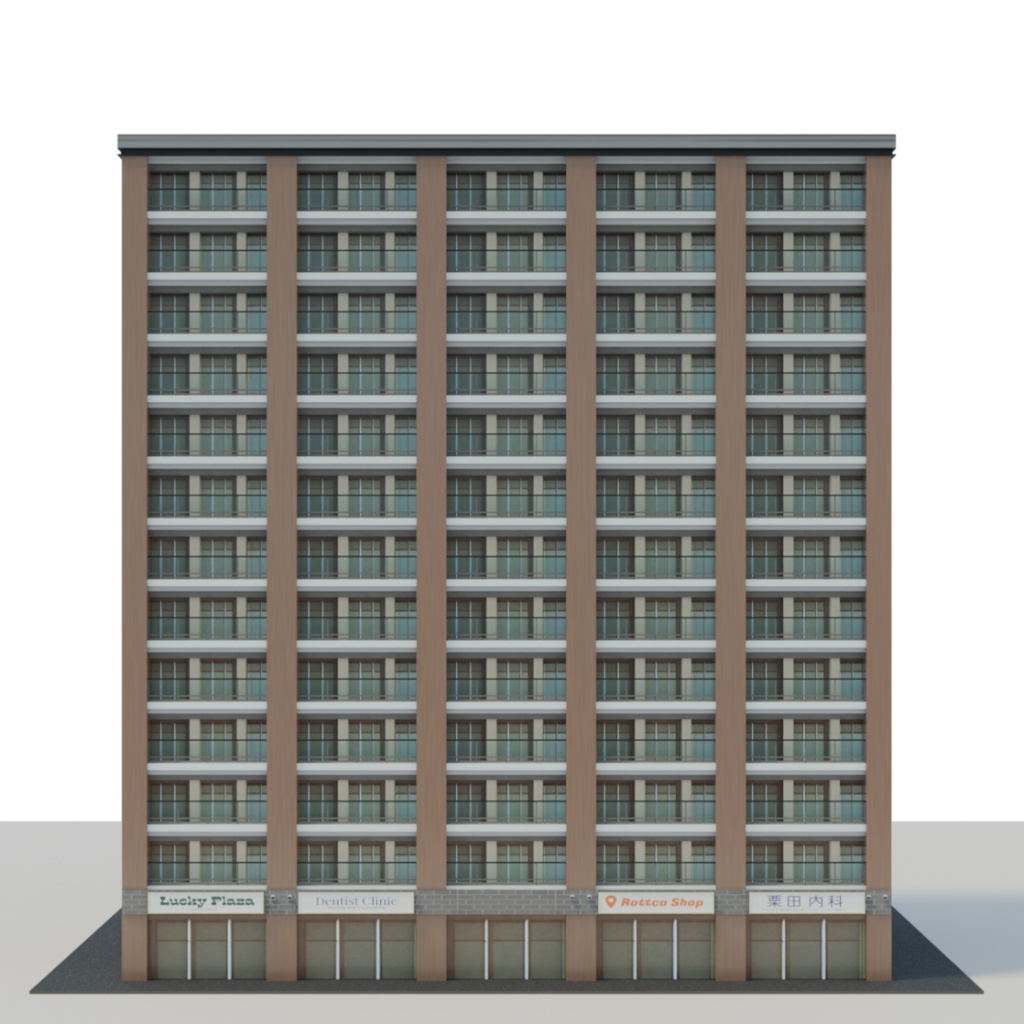 13階建てマンション