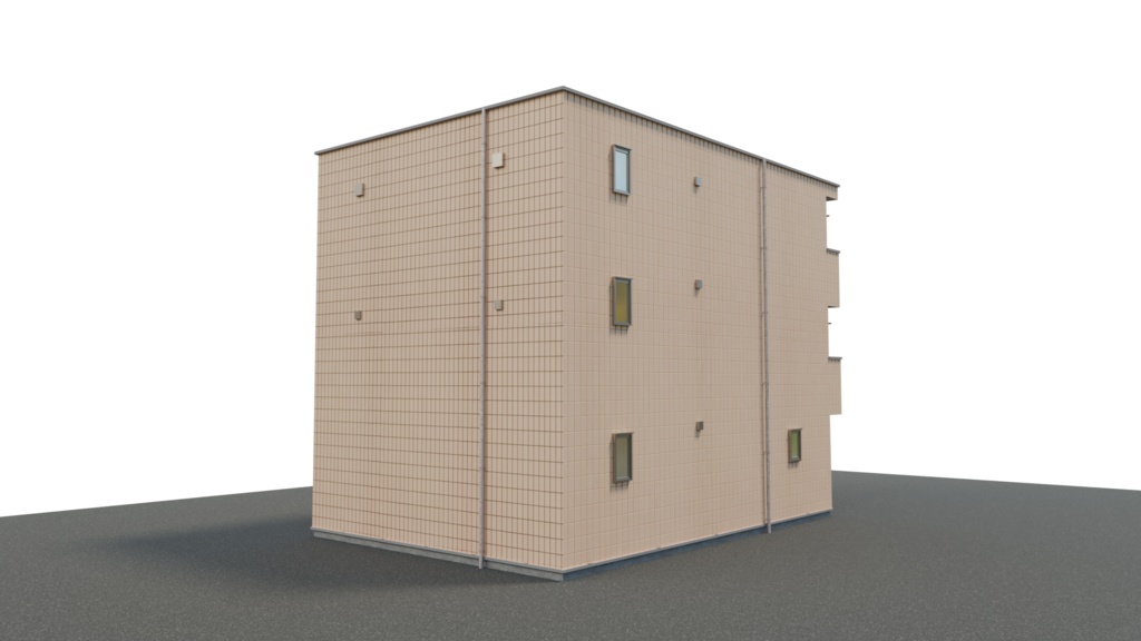 3階建てアパート