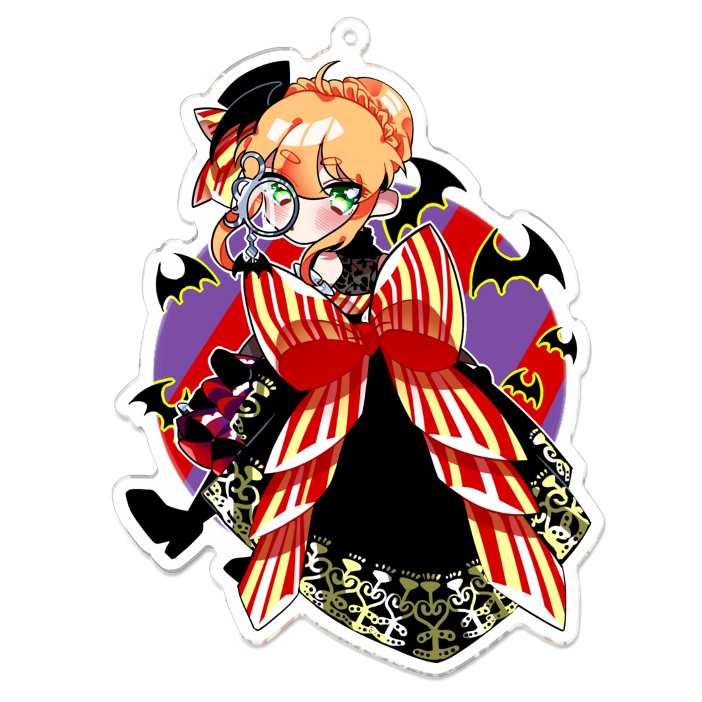 創作アクリルキーホルダー