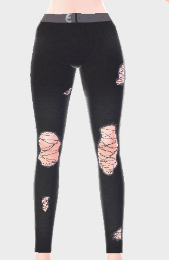 [FREE] Faux ripped skinny jeans