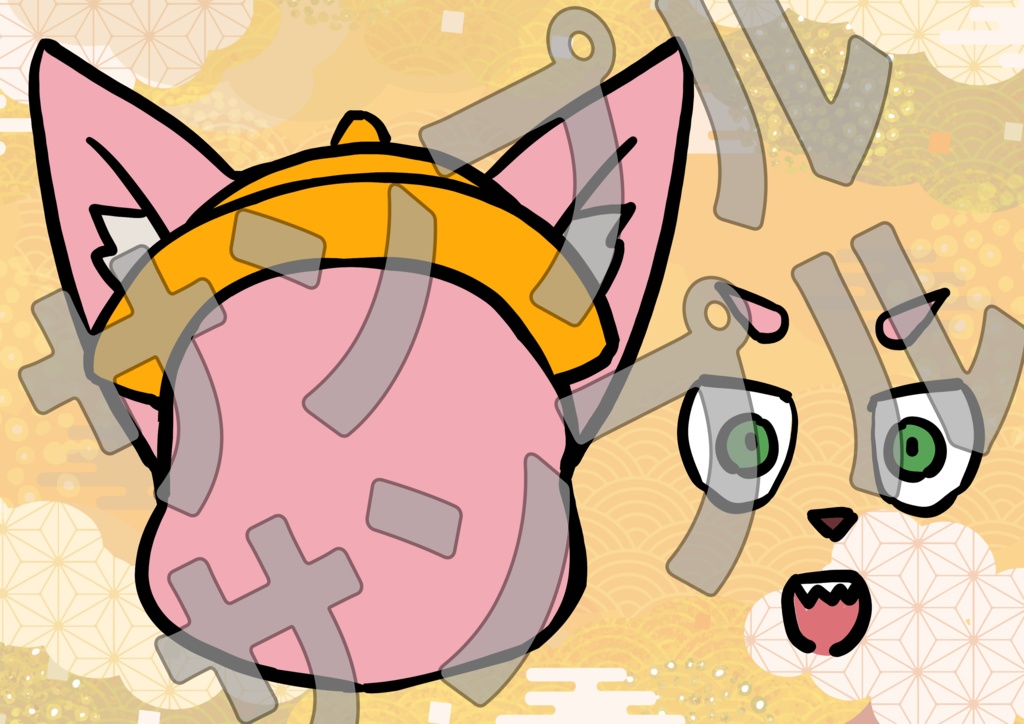 コラァ!マス子のミニフィギュア【直筆サイン付き&印刷して遊べる福笑い付き】