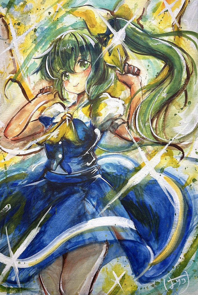 【水彩原画】大妖精