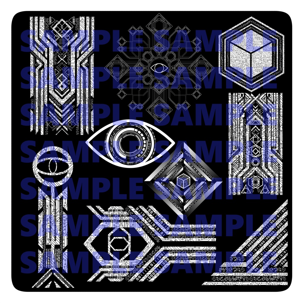 【VRC】サイバーパンクデカール Cyber Punk Decals