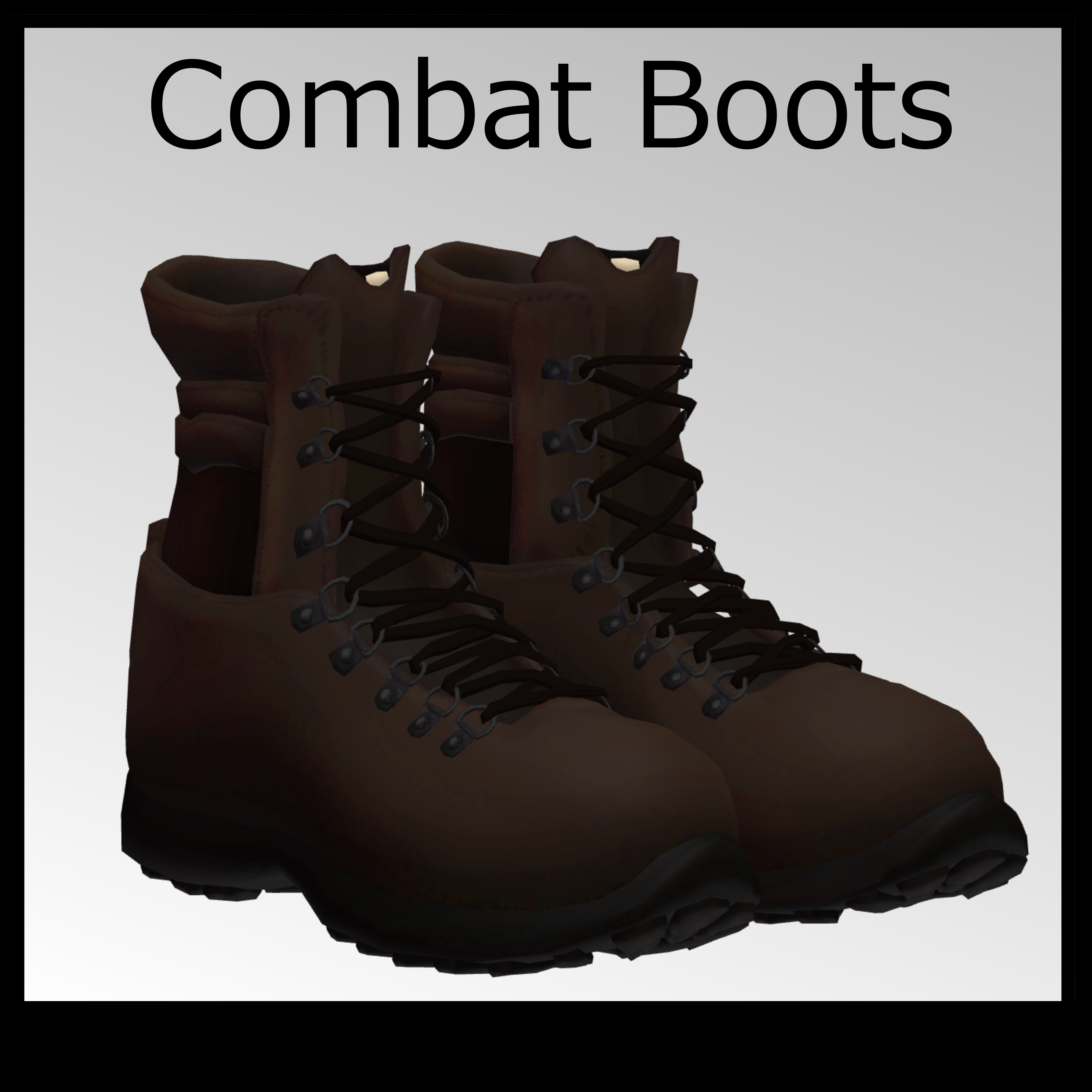 『14アバター対応』 軍靴 Combat Boots