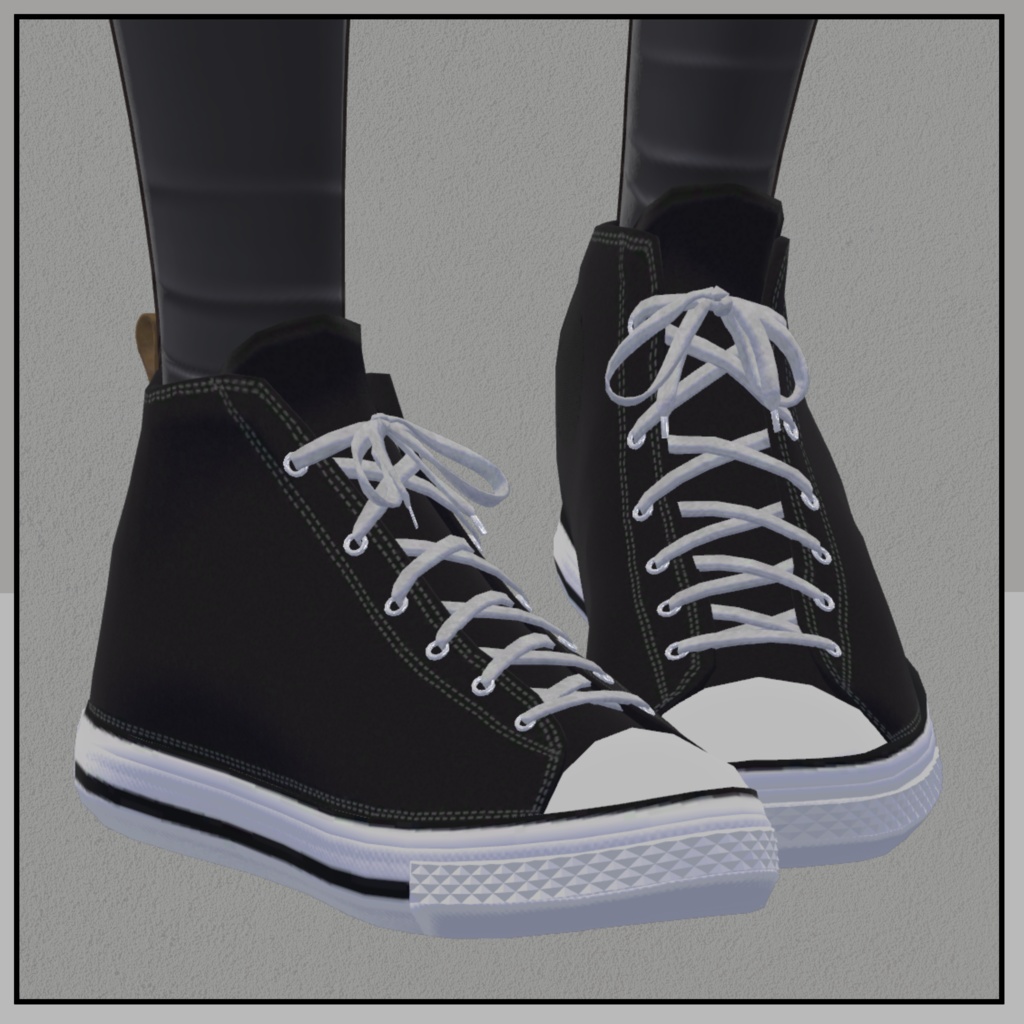 『15アバター対応』 ハイカットスニーカー High Top Sneakers