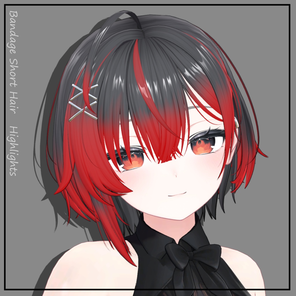包帯ショート / Bandage Short Hair - Texture Mask for Highlights