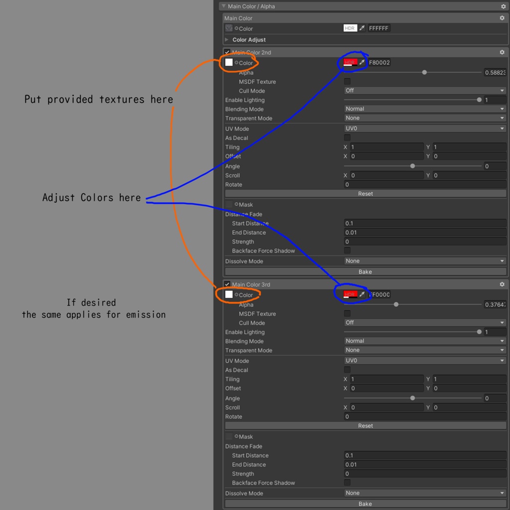 包帯ショート / Bandage Short Hair - Texture Mask for Highlights