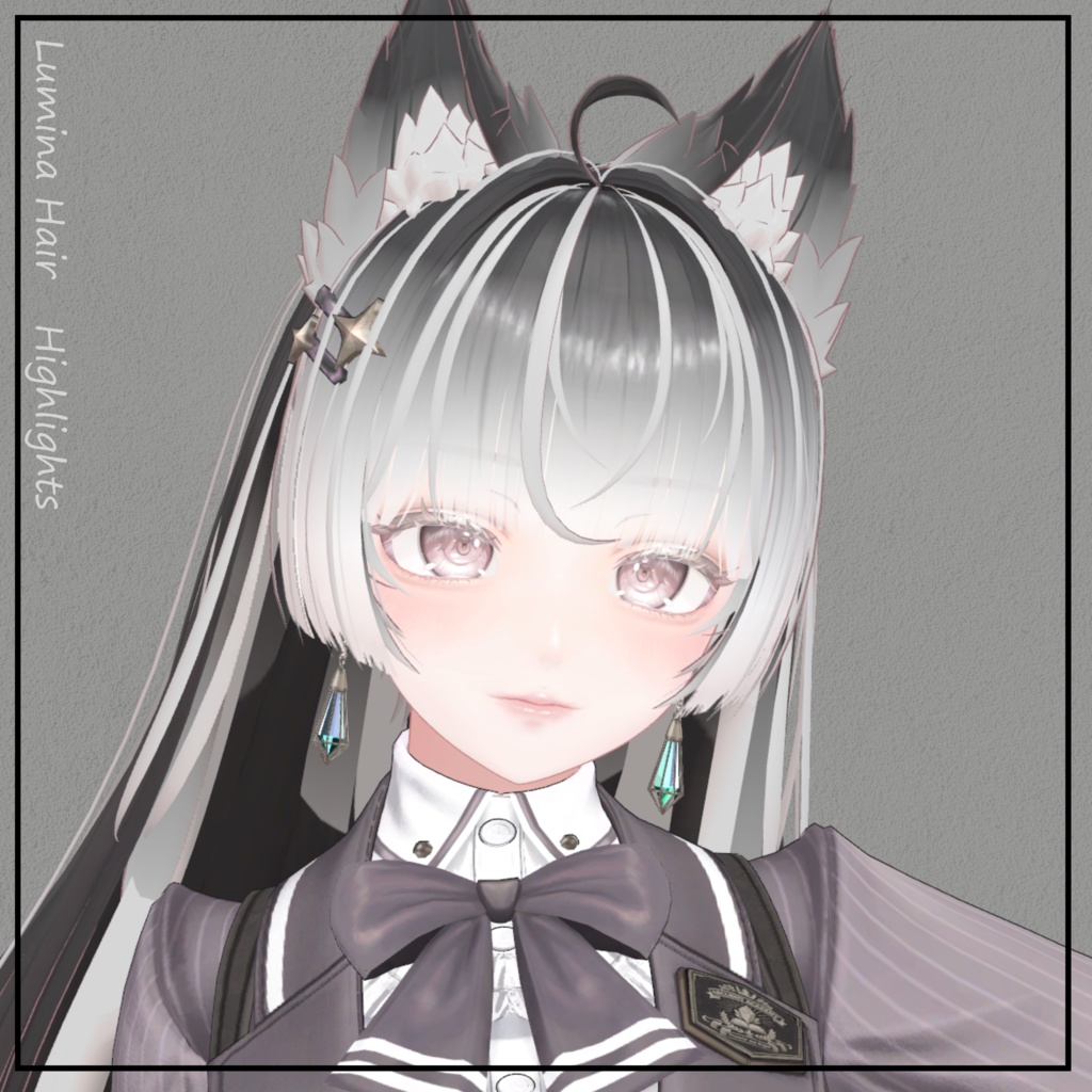 ルミナ髪型 / Lumina Hair - Texture Mask for Highlights