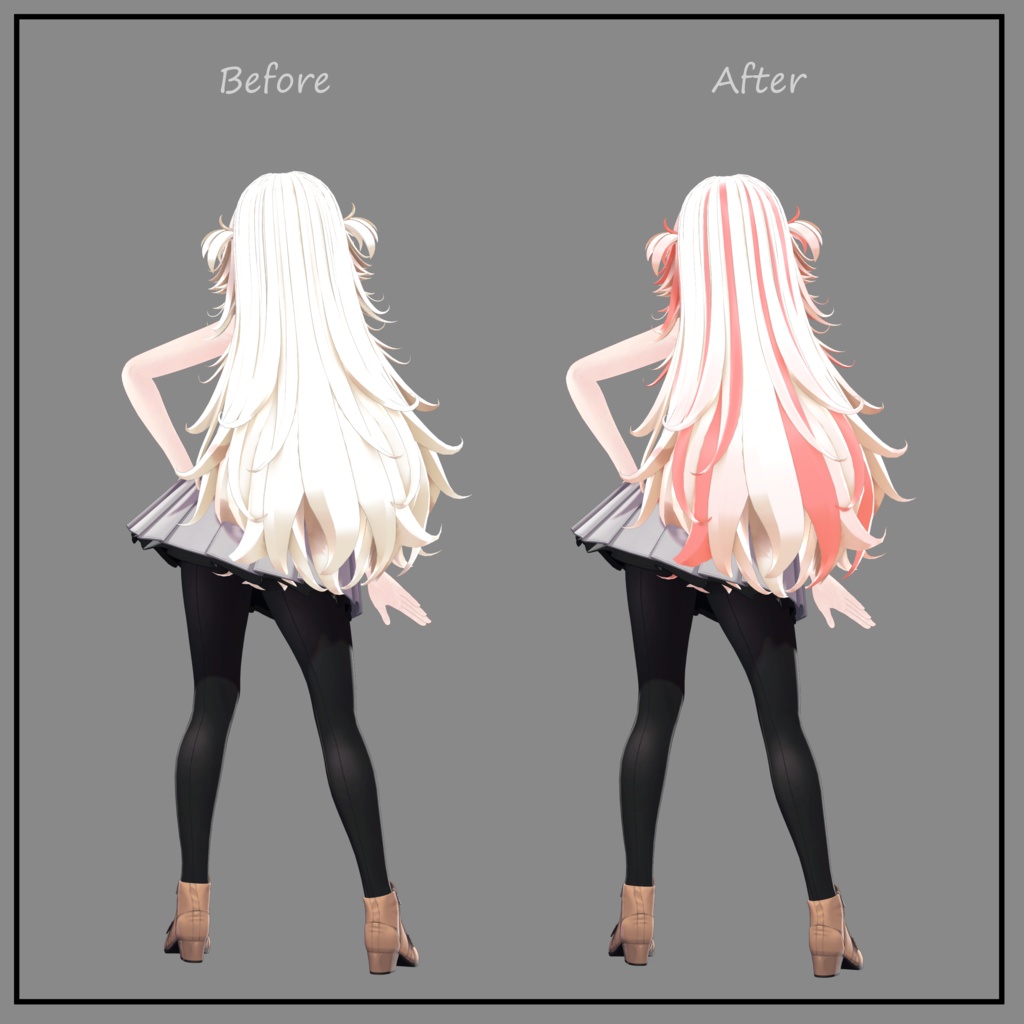 Lynn Hair - Texture Mask for Highlights