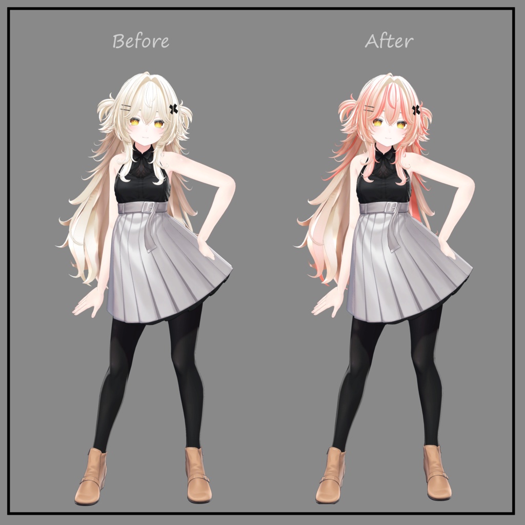 Lynn Hair - Texture Mask for Highlights