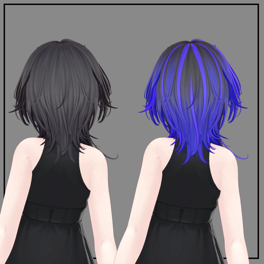 まじ鬼ウルフ Mazi Oni Wolf Texture Mask for Highlights