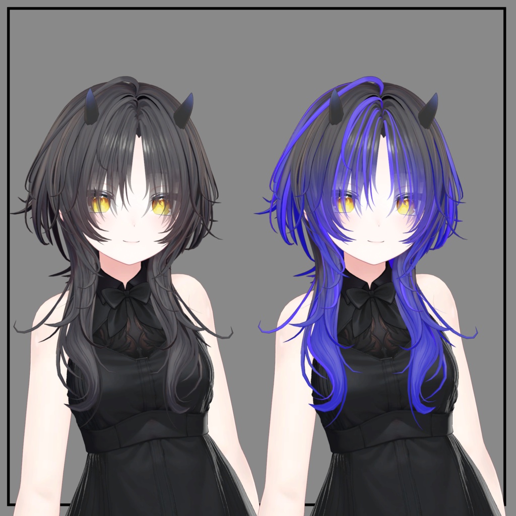 まじ鬼ウルフ Mazi Oni Wolf Texture Mask for Highlights