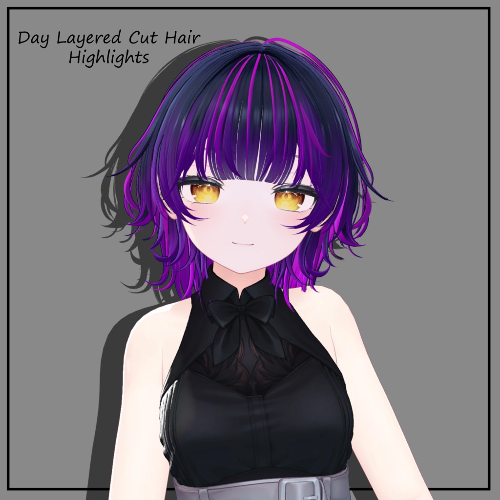 𝘿𝙖𝙮 𝙇𝙖𝙮𝙚𝙧𝙚𝙙 𝘾𝙪𝙩 𝙃𝙖𝙞𝙧 Texture Mask for Highlights