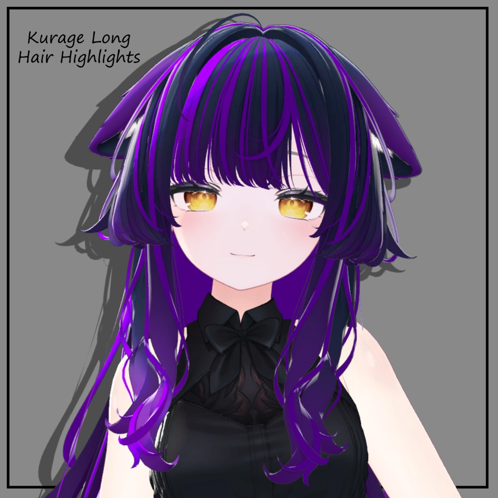 kurage long Texture Mask for Highlights