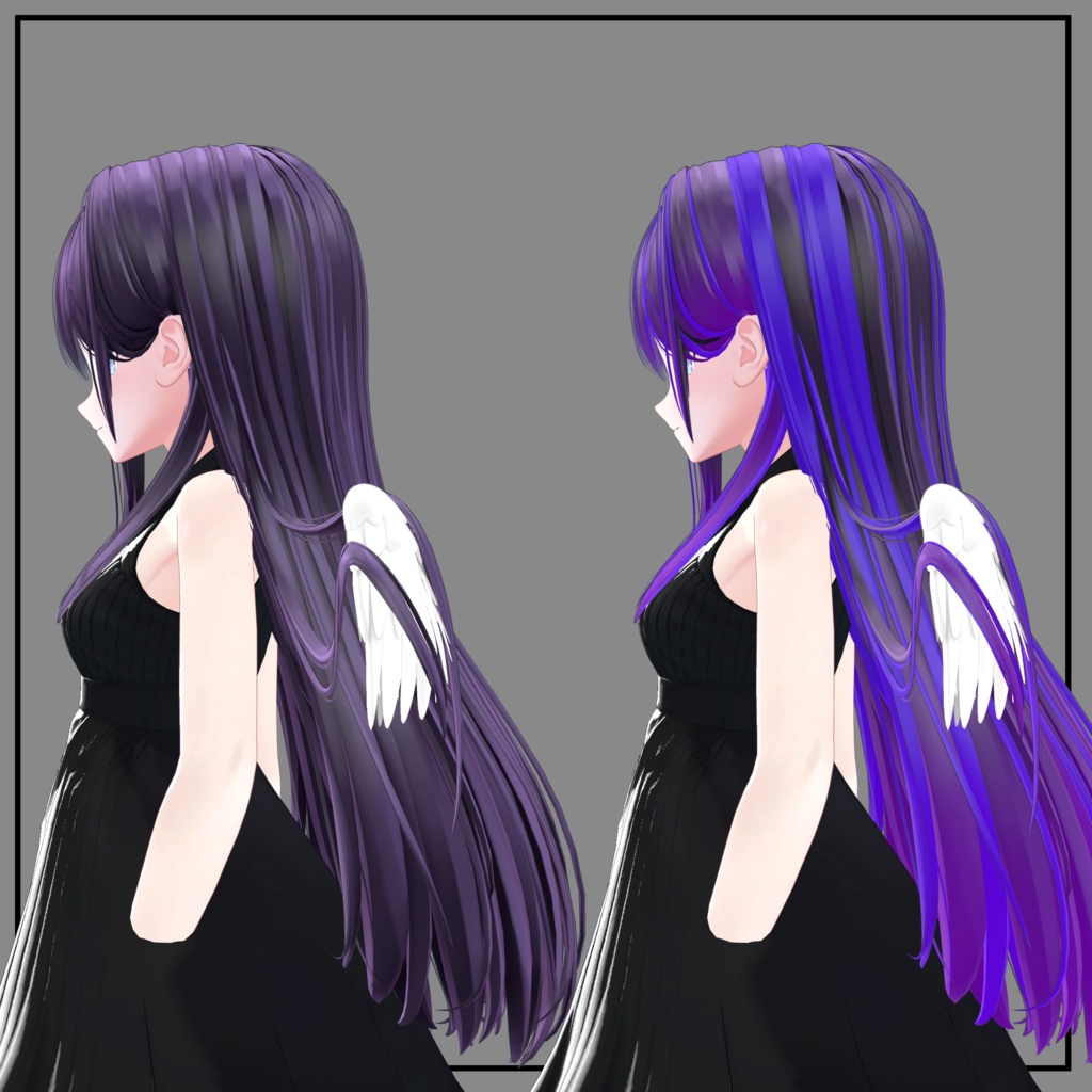 angel long Texture Mask for Highlights