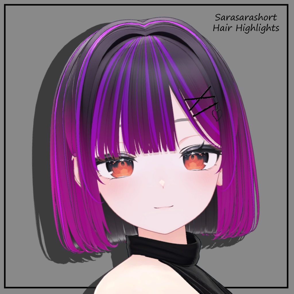 sarasarashort Texture Mask for Highlights