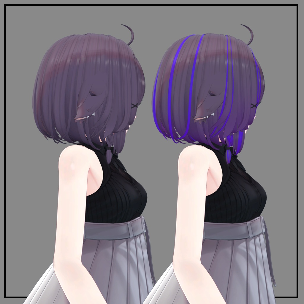 Loropetie Bob Texture Mask for Highlights
