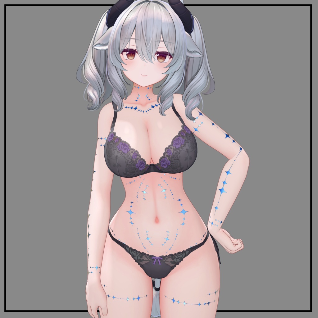 『11アバター対応』 スターゲイザータトゥー Stargazer Tattoo Texture