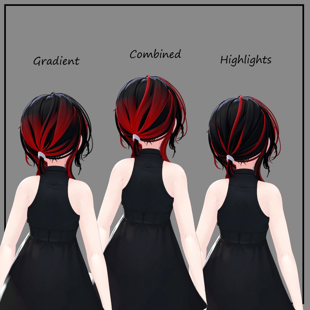 【 Chocolate Rice 】Messy Side Pony Hair Texture Mask for Highlights