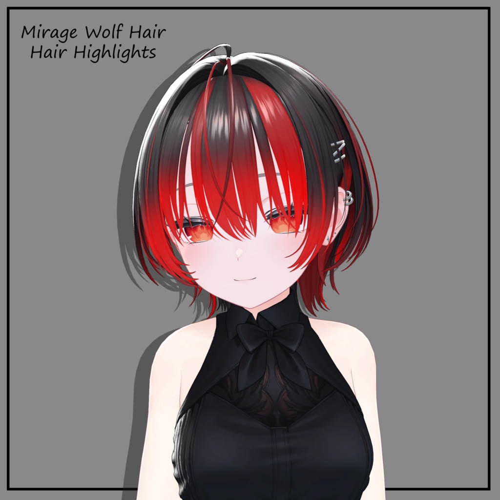ミラージュウルフ / Mirage Wolf Hair - Texture Mask for Highlights