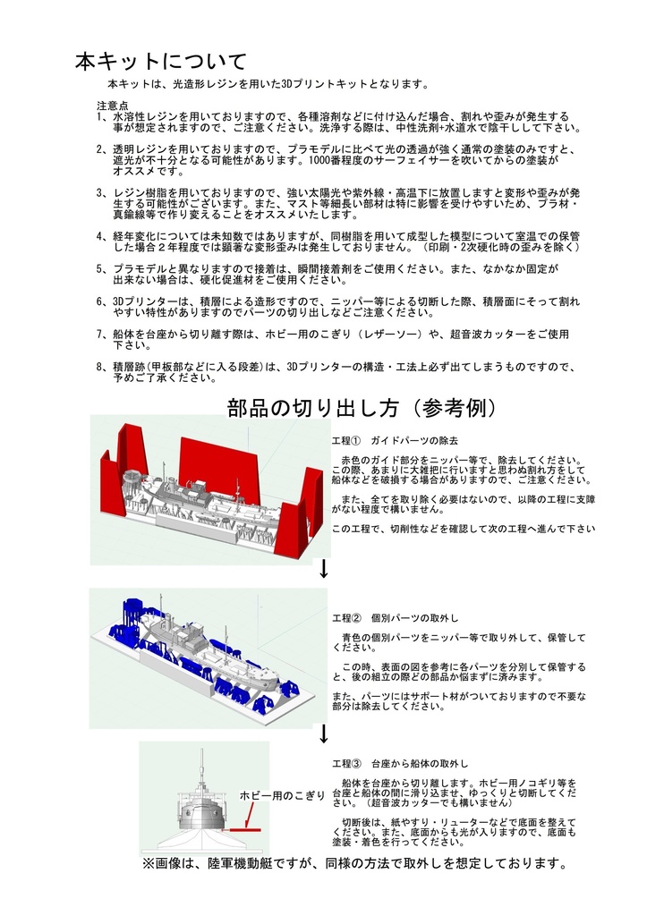 1/700 日本海軍 第一号型掃海特務艇 2隻