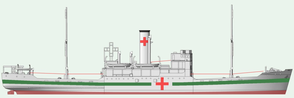 1/700 大阪商船 洛東丸型貨客船 1隻