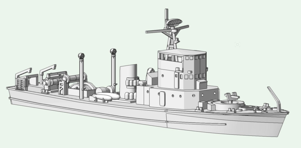 1/700 海上自衛隊 掃海艇 あただ型 2隻