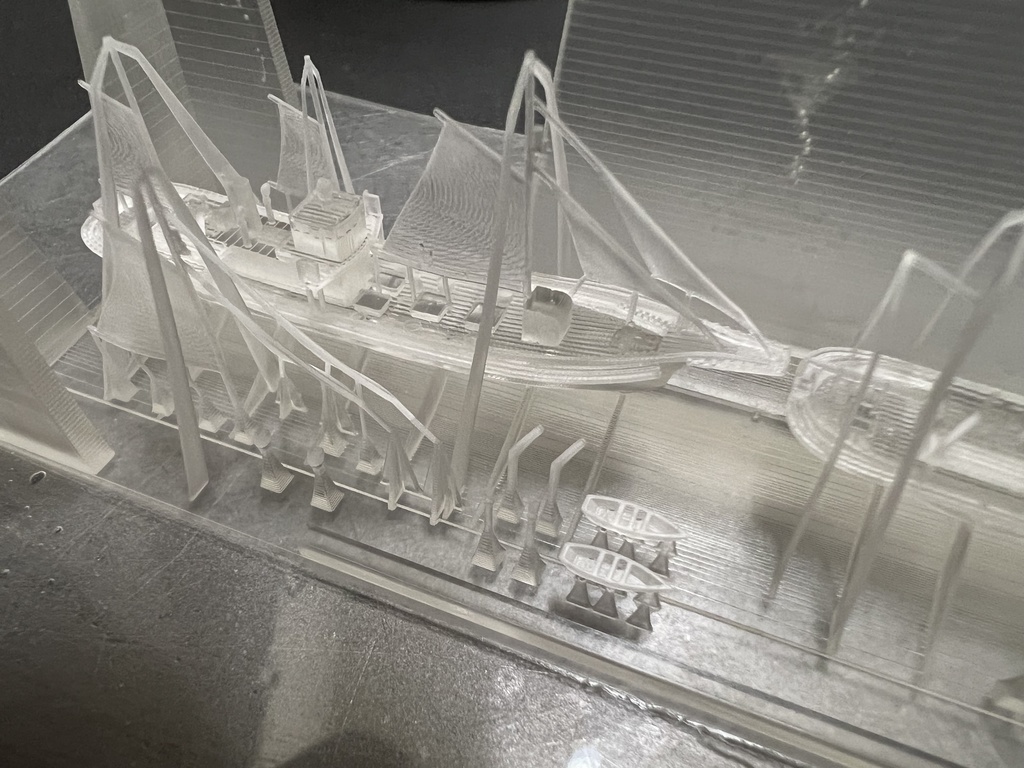 1/700 鰹鮪漁船 姫神丸型 2隻(帆走・機走状態1隻ずつ)