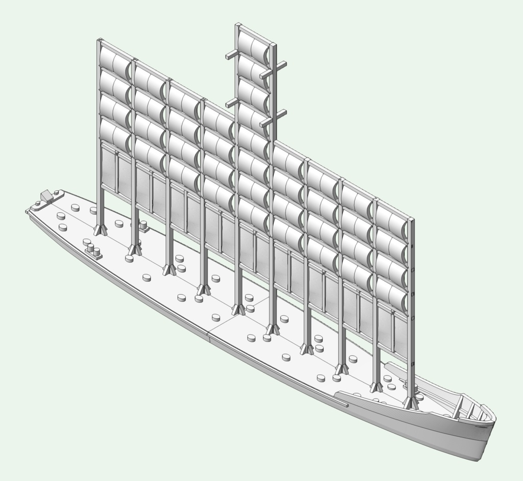 1/700 日本海軍 雑役船(大型標的船)「公称4246・4247・4248号」3隻