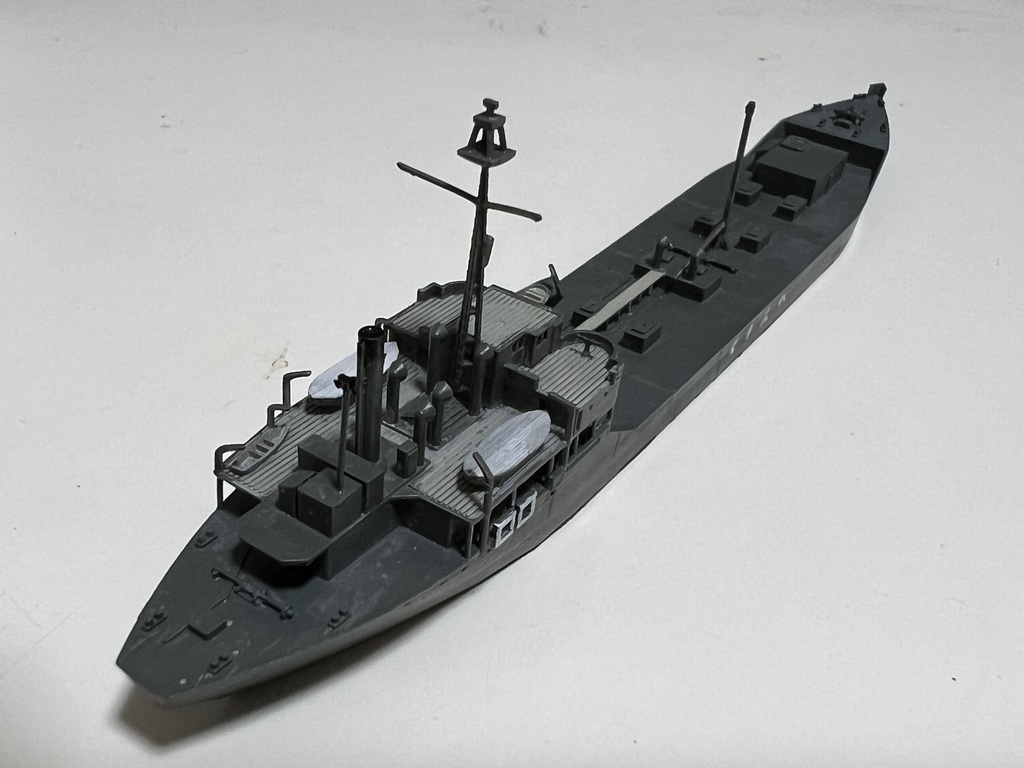 1/700 海上自衛隊・海上保安庁 掃海艦(試航船)「桑栄」 1隻