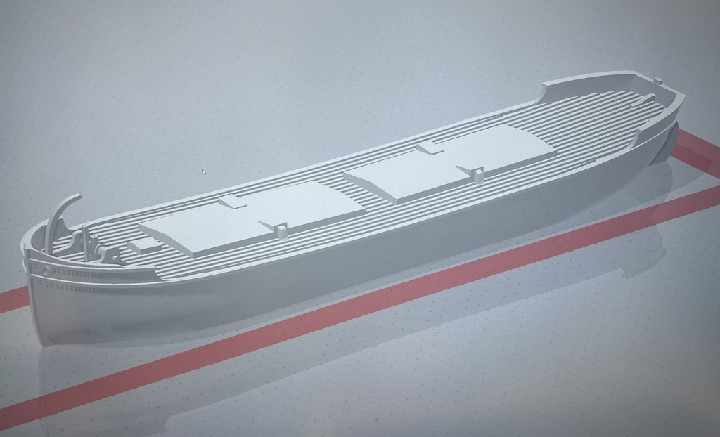 1/700 東京港建設事務所 曳船「第一芝浦丸」(土運船付) 2隻