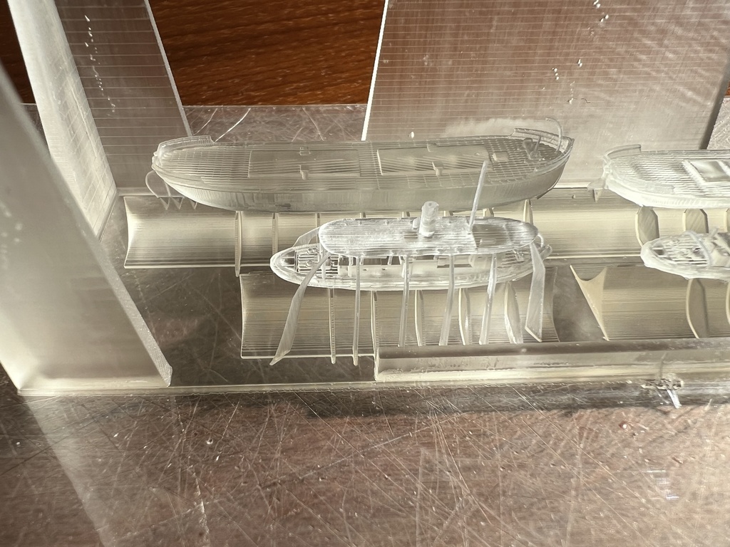 1/700 東京港建設事務所 曳船「第一芝浦丸」(土運船付) 2隻