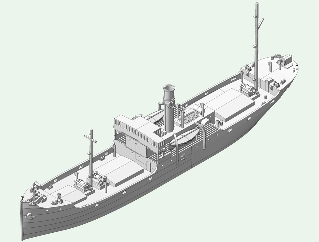 1/700 丸正海運 貨物船「第五日正丸」 1隻