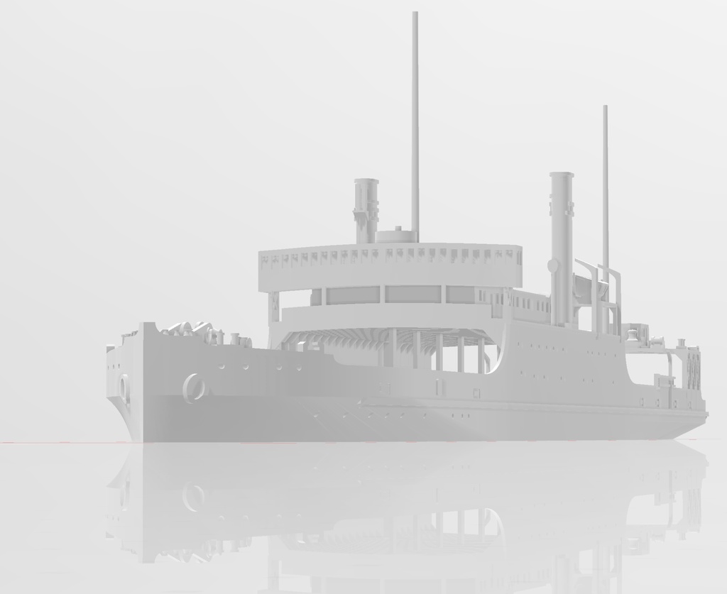 1/700 鉄道省 鉄道連絡船「第一青函丸」