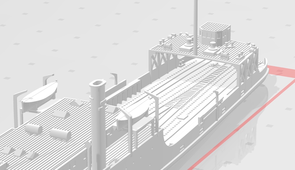 1/700 鉄道省 鉄道連絡船「第一青函丸」