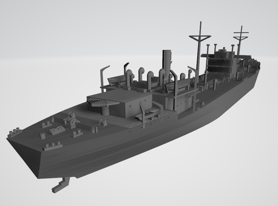 1/700 戦時標準船 2A型貨物船 1隻