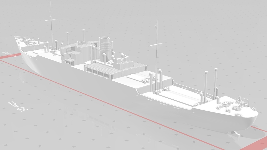 1/700 戦時標準船 2A型AB船級取得貨物船 1隻
