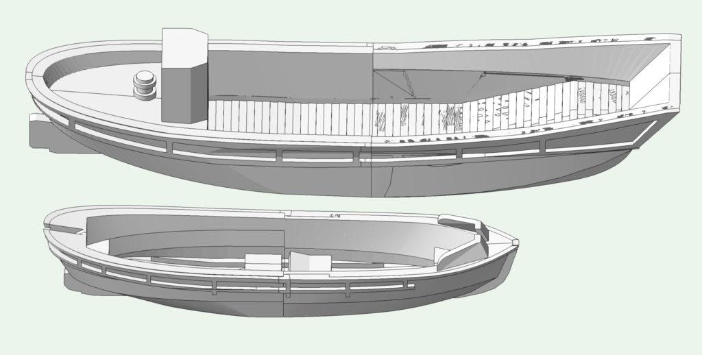 1/700 日本陸軍 大発動艇・小発動艇セット