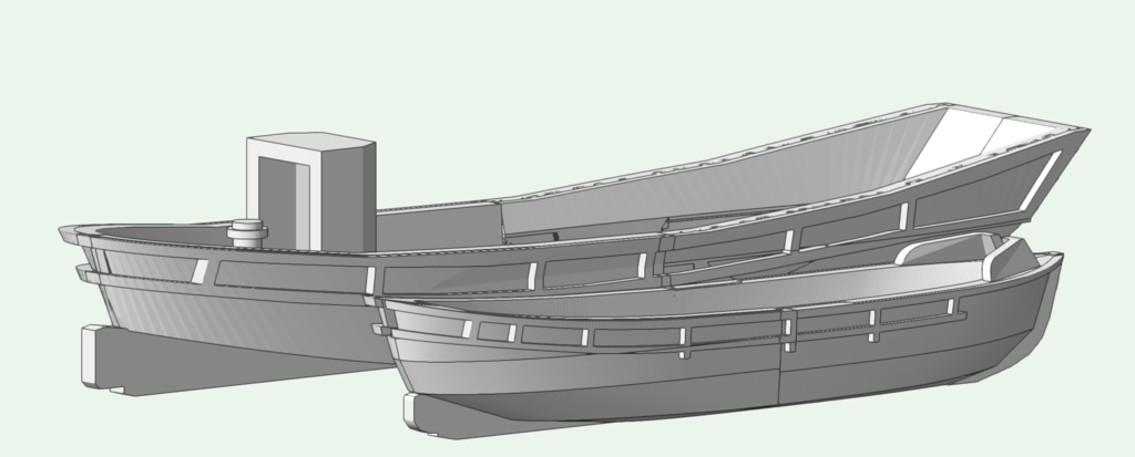 1/700 日本陸軍 大発動艇・小発動艇セット