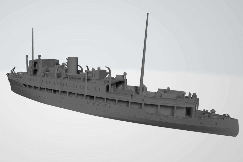 1/700 東京湾汽船 内航客船「葵丸」 1隻