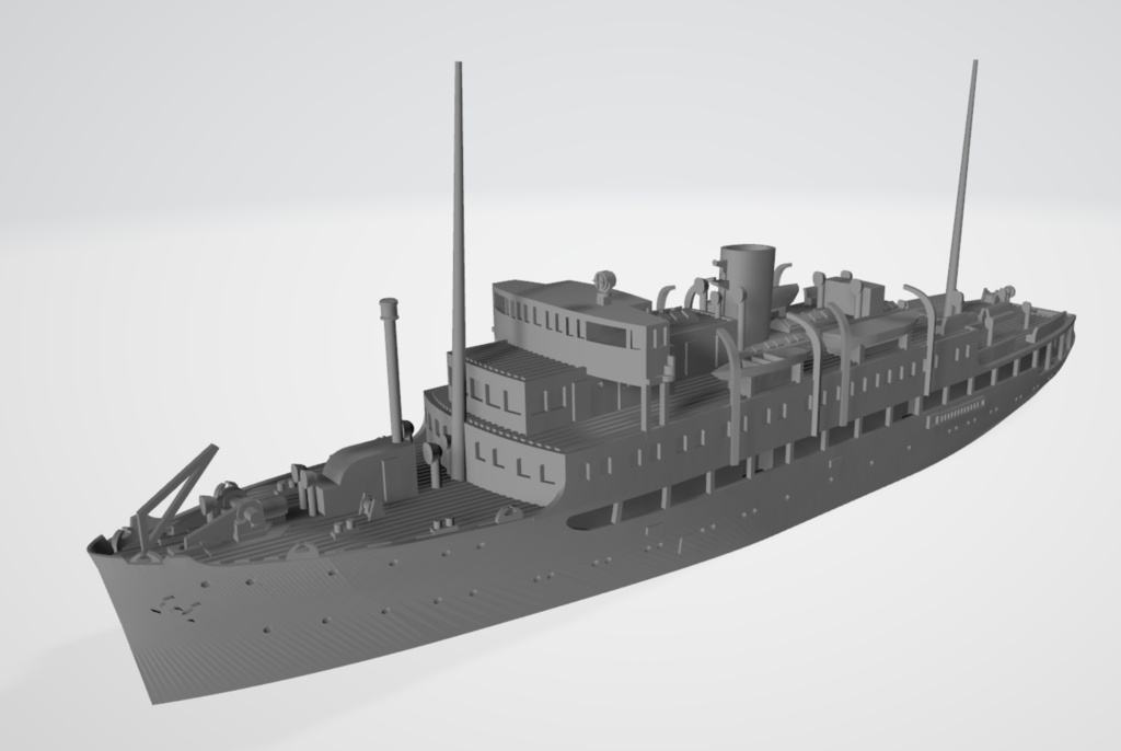 1/700 東京湾汽船 内航客船「葵丸」 1隻