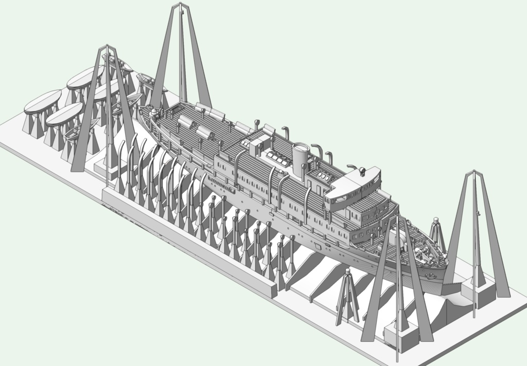 1/700　東京湾汽船　内航客船「葵丸」　1隻