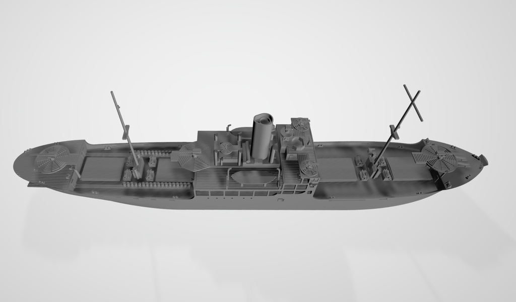 1/700 大阪商船 貨物船「新興丸」 1隻