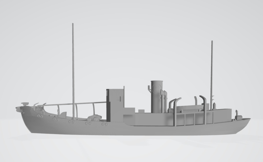 1/700 大洋捕鯨(マルハ) 利丸型捕鯨船2隻(キャッチャーボート)