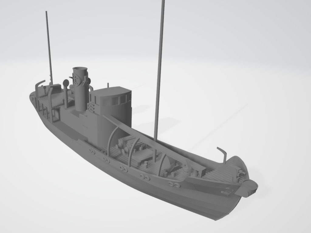 1/700 大洋捕鯨(マルハ) 利丸型捕鯨船2隻(キャッチャーボート)