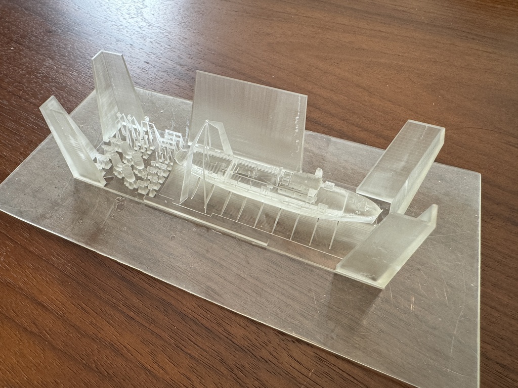 1/700 九州汽船 貨客船「長福丸」 1隻