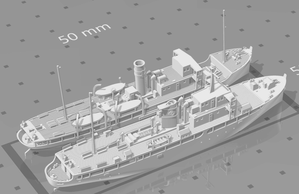 1/700 九州汽船 貨客船「長福丸」 1隻
